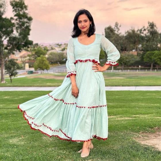 Utsav Mia Magnolia Cotton Dress