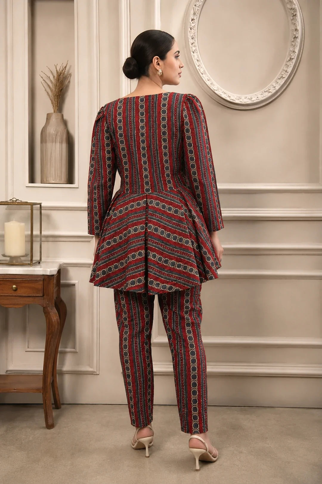 Utsav Shanaya Top-Pants & Blazer Set