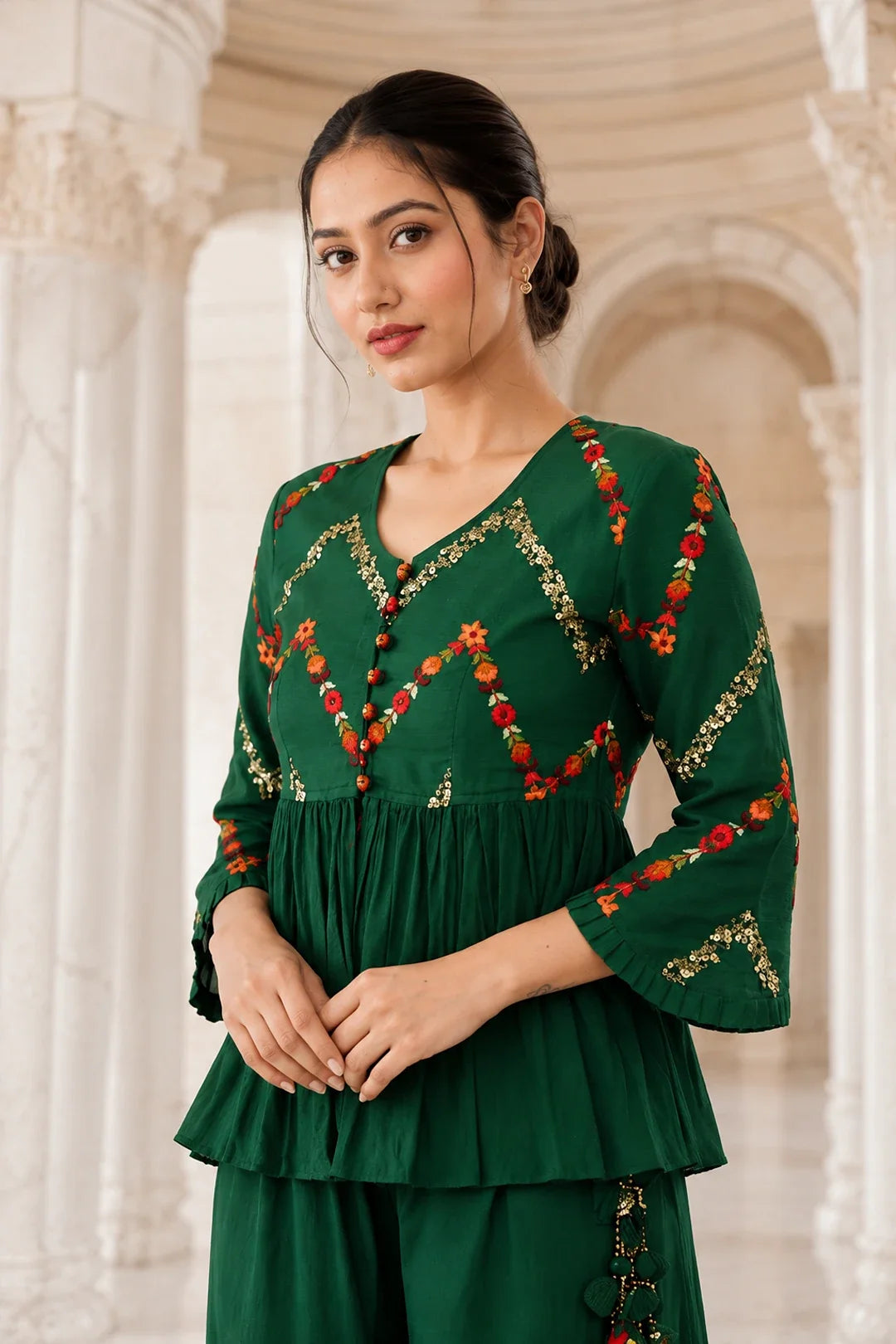 Utsav Avani Embroidered Co-Ord Set