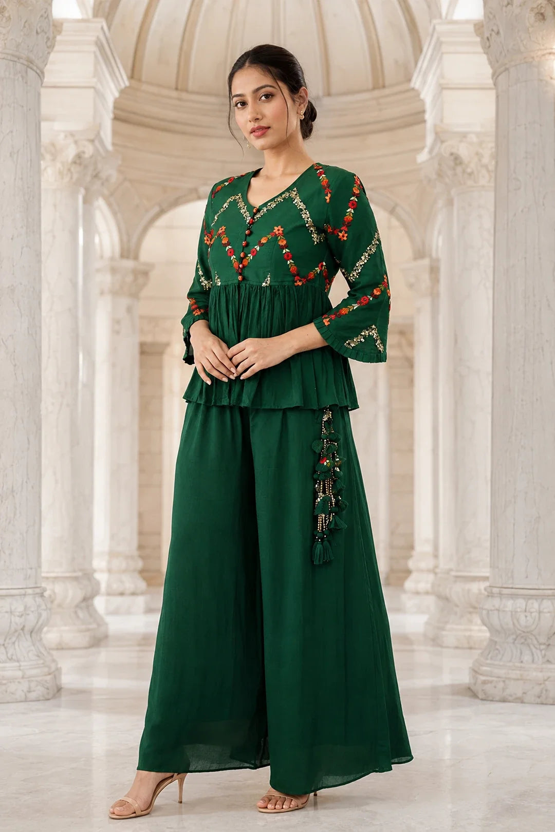Utsav Avani Embroidered Co-Ord Set