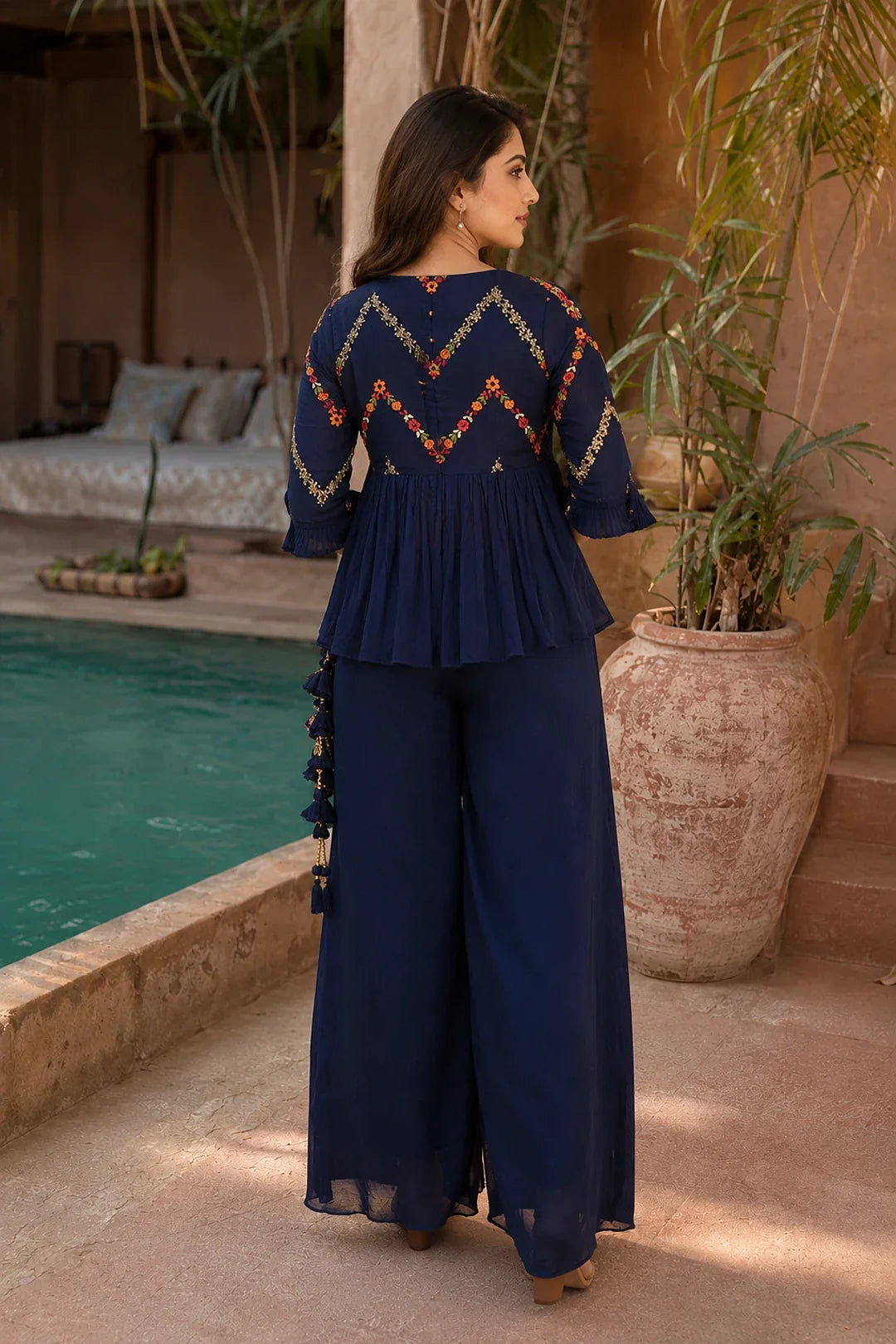 Utsav Urvi Embroidered Co-Ord Set
