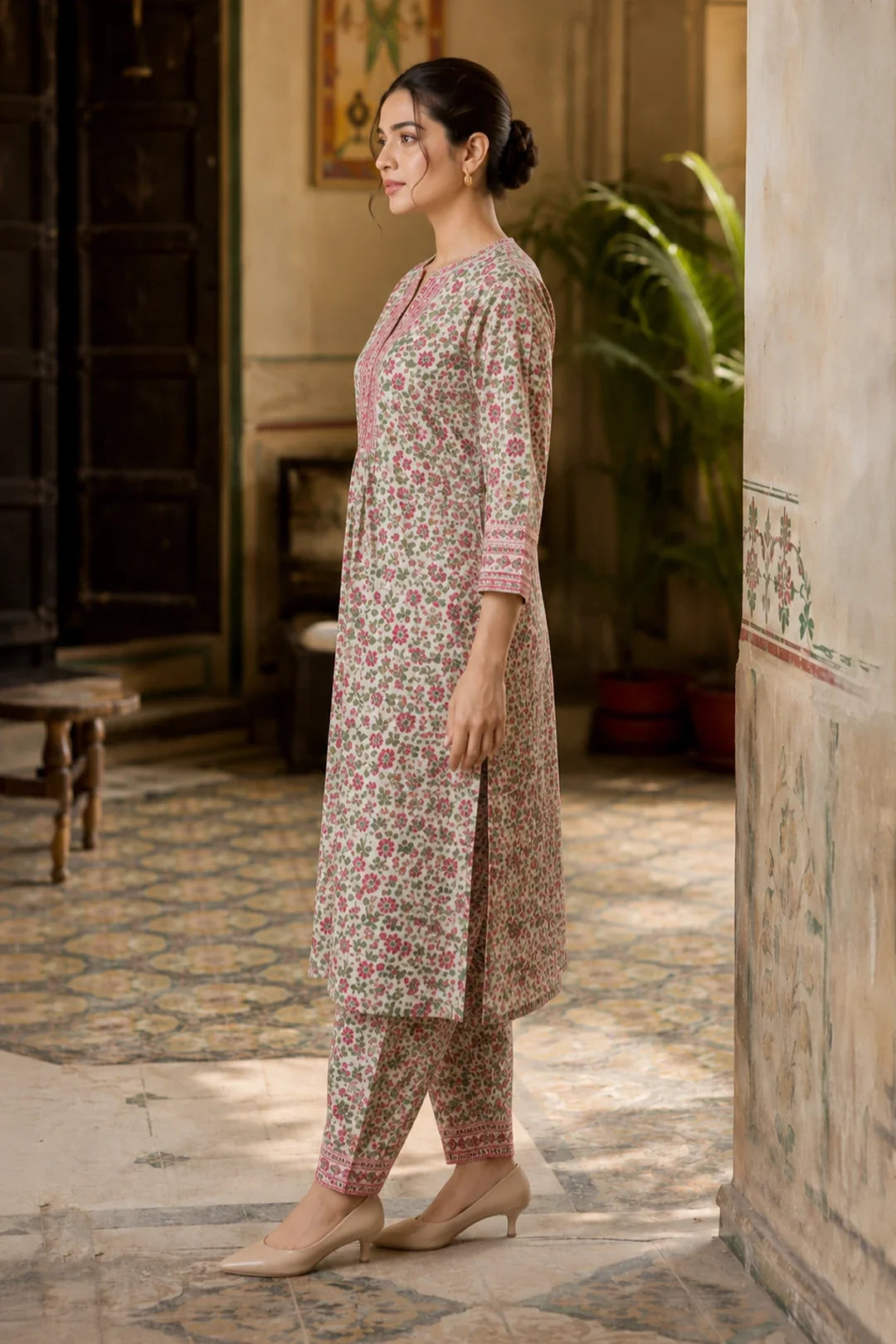 Utsav Mahnoor Kurta & Lantern Pant Set