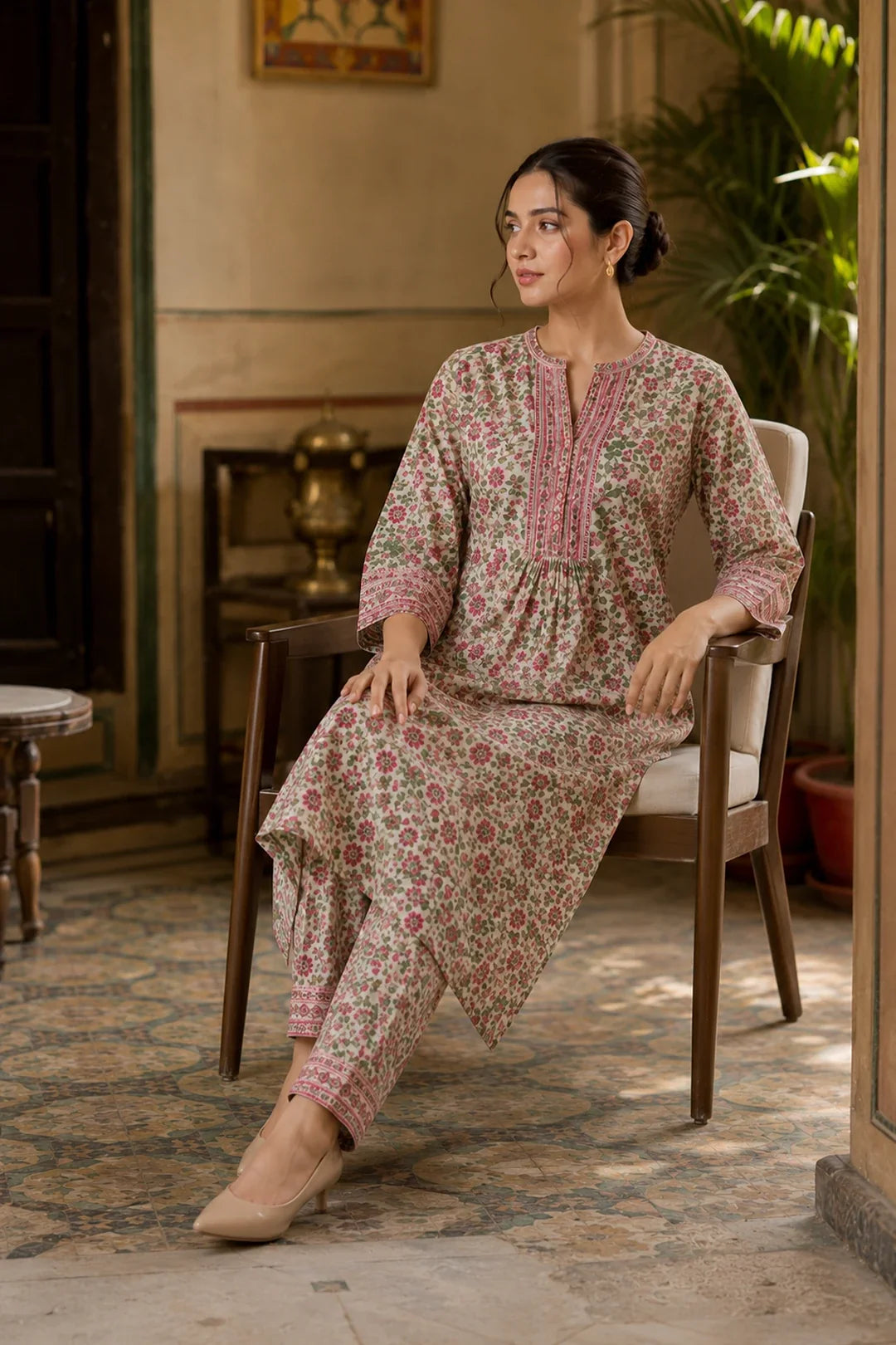 Utsav Mahnoor Kurta & Lantern Pant Set