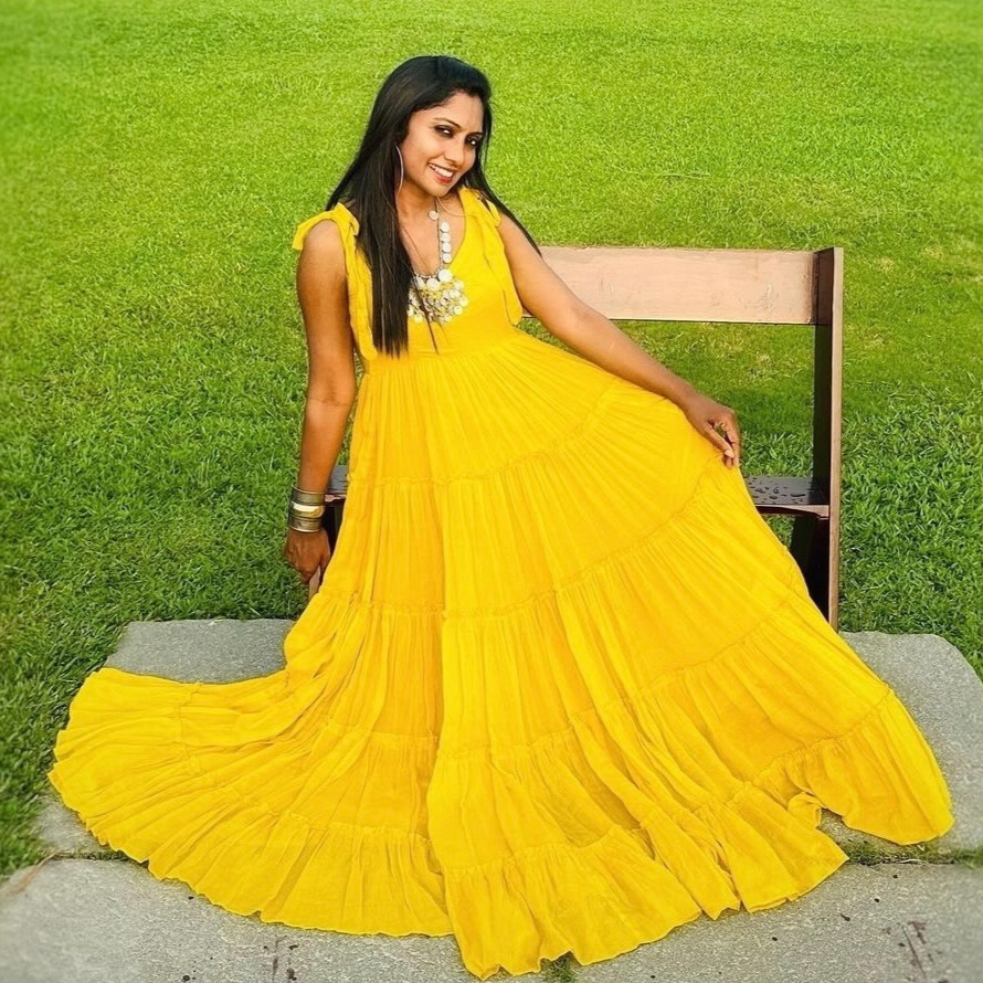 Utsav Rylee Cotton Maxi Dress