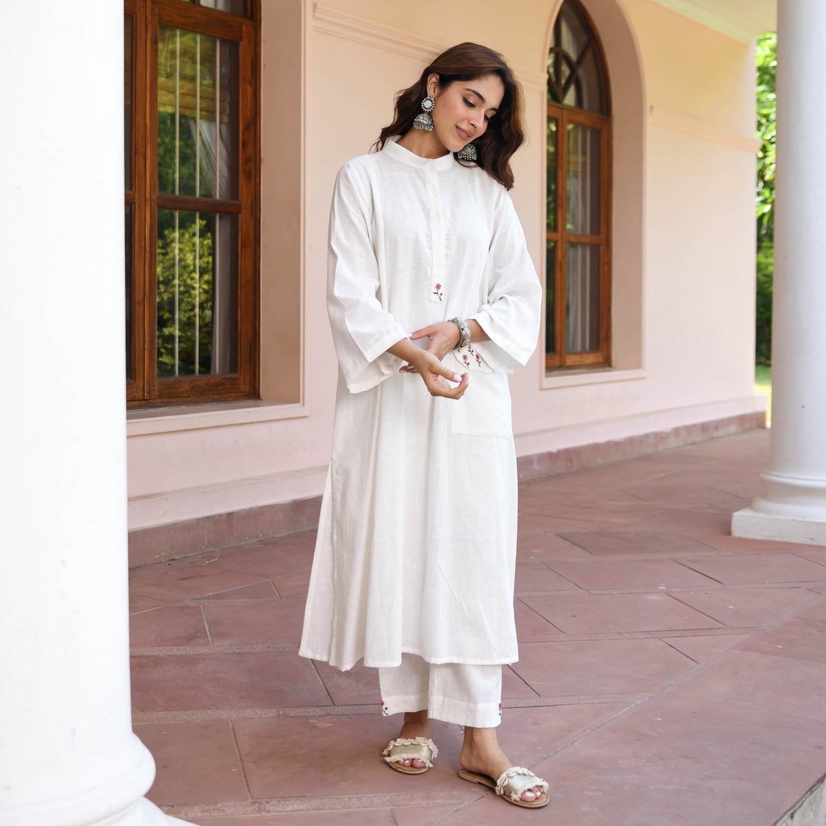 Utsav Noorani Embroidered Kurta Set