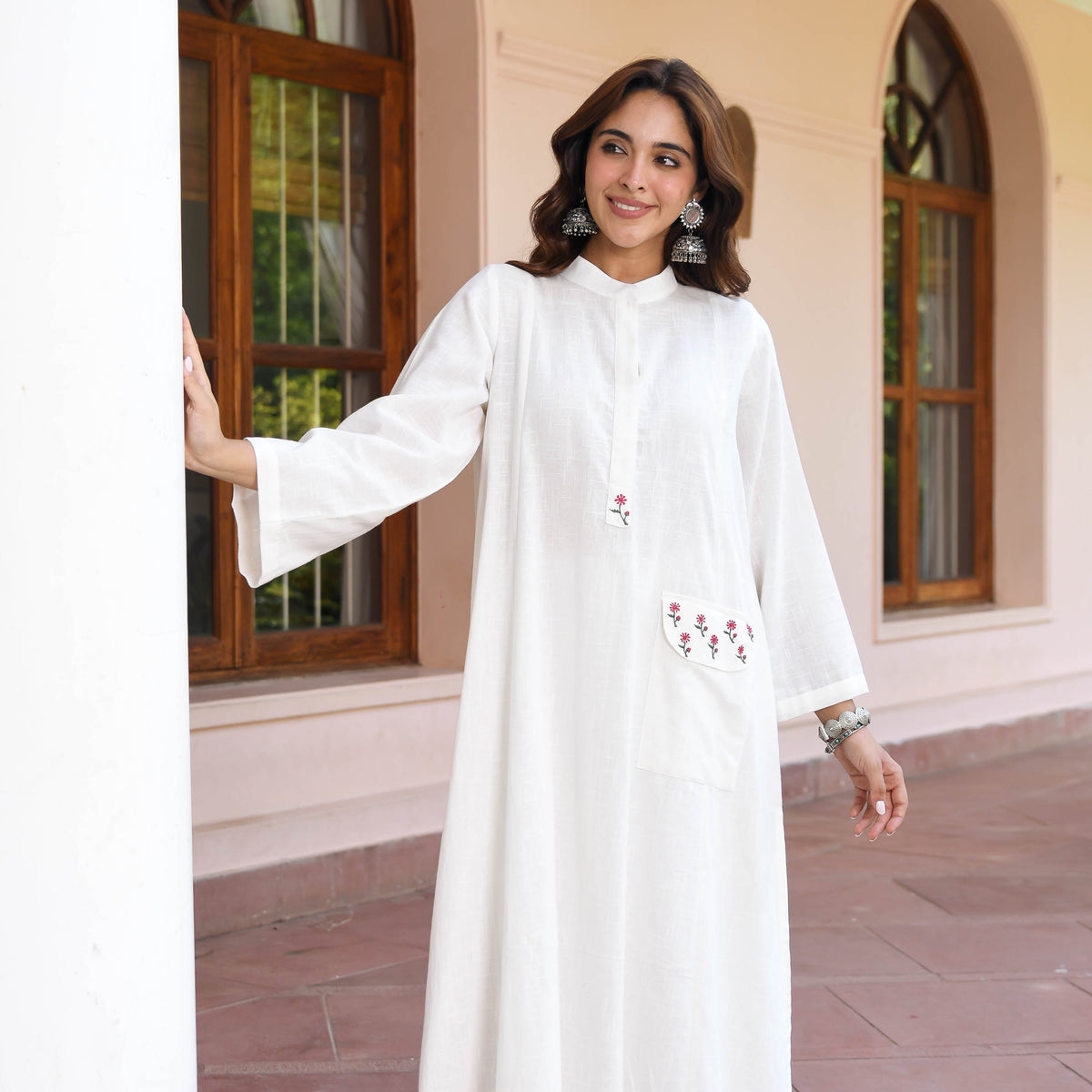 Utsav Noorani Embroidered Kurta Set