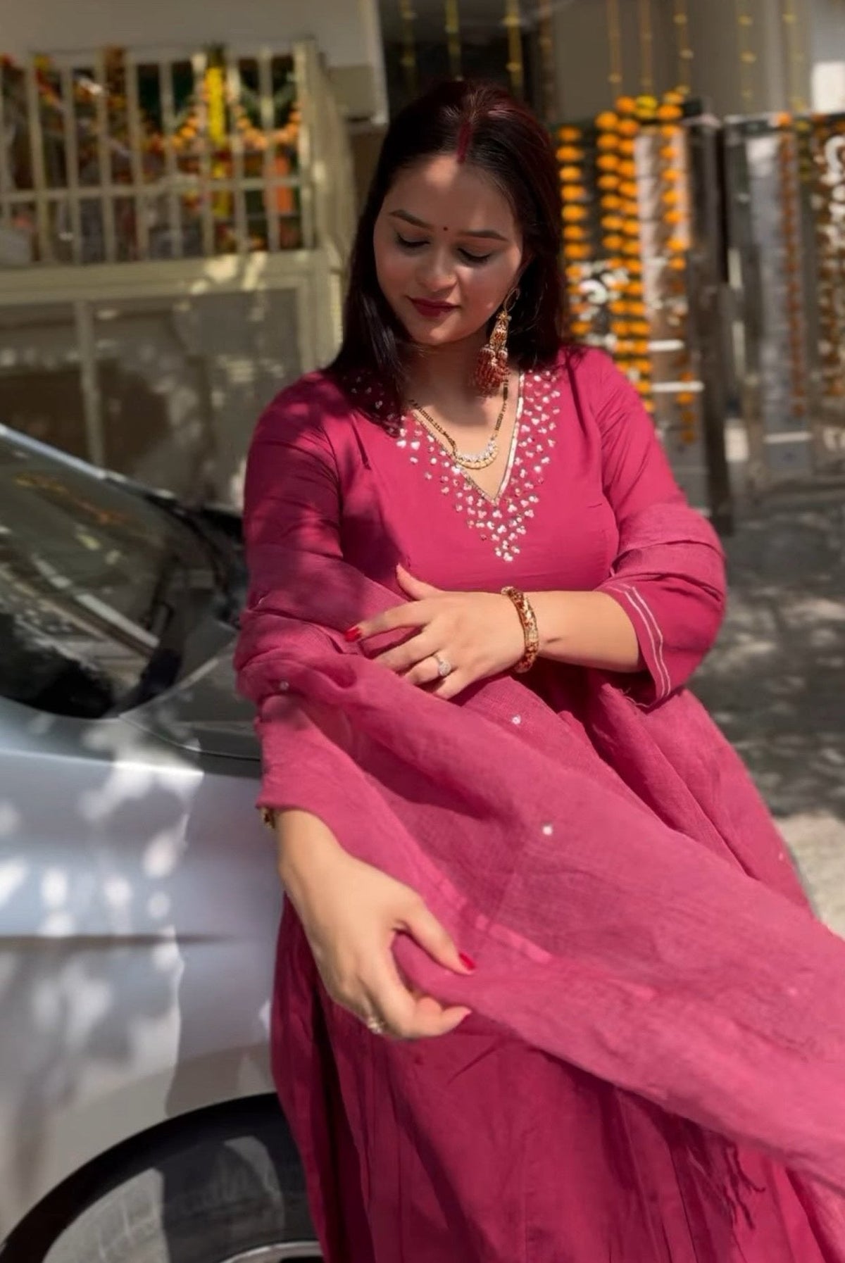Utsav Siya Cotton Suit Set