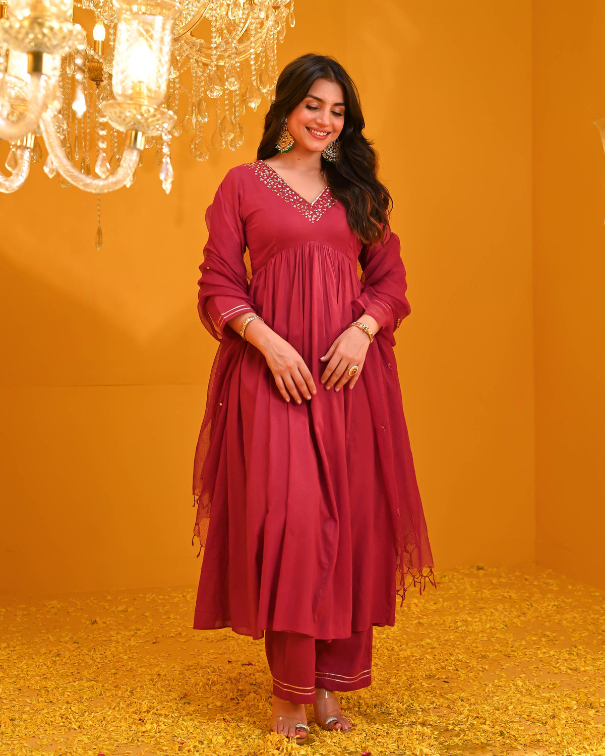 Utsav Siya Cotton Suit Set