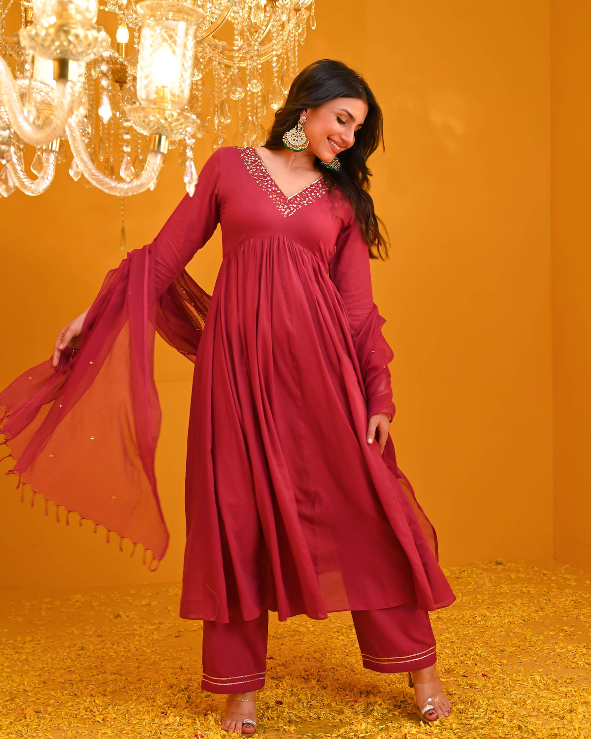 Utsav Siya Cotton Suit Set