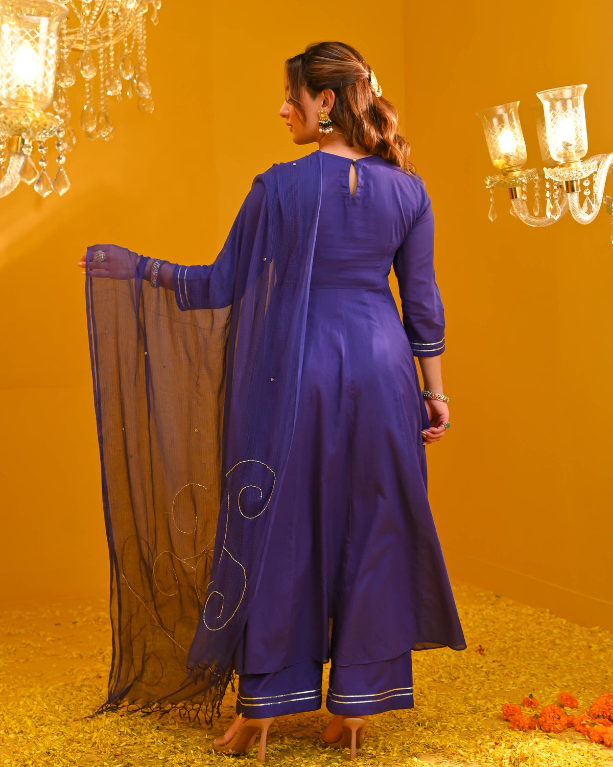 Utsav Damini Cotton Suit Set