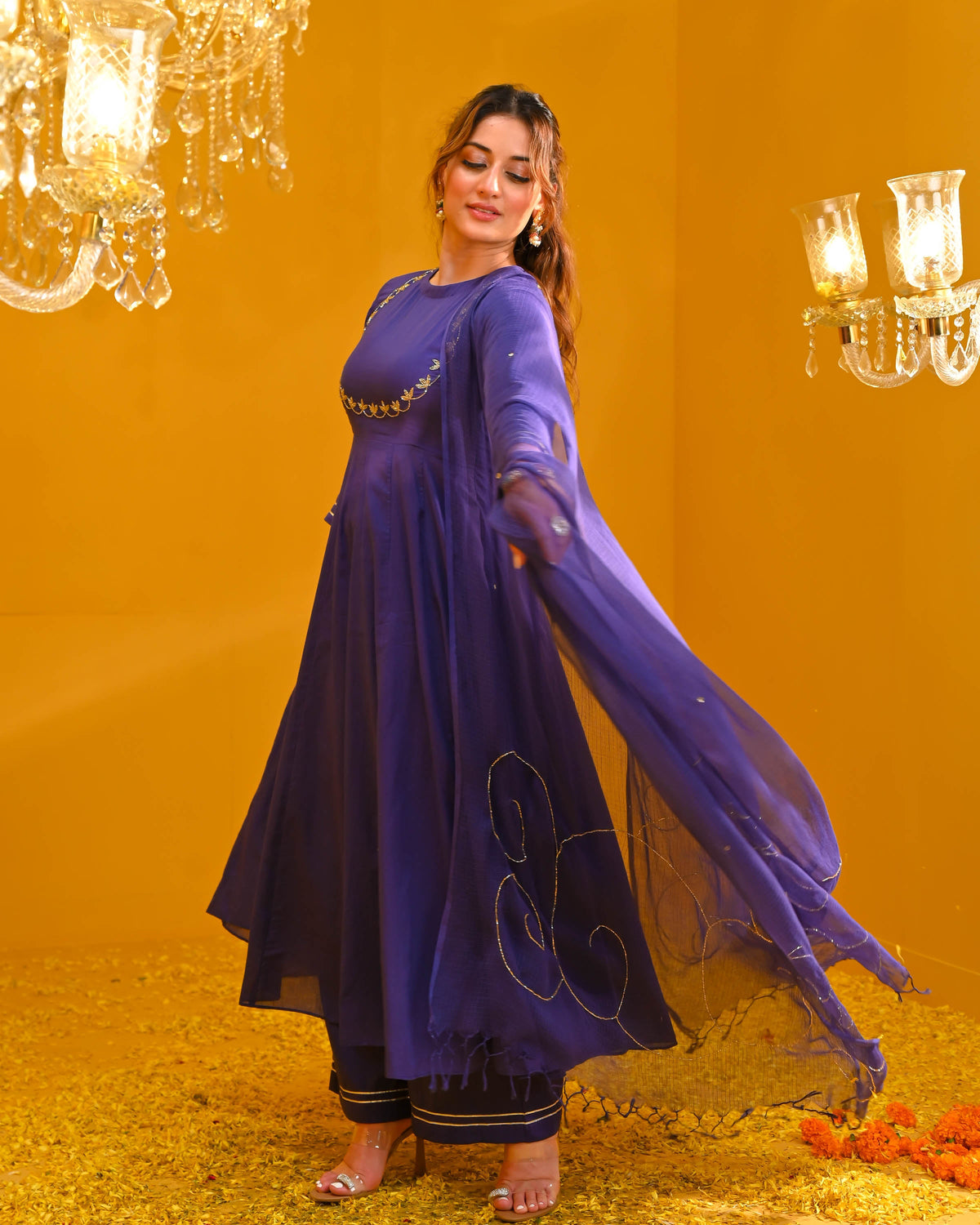 Utsav Damini Cotton Suit Set