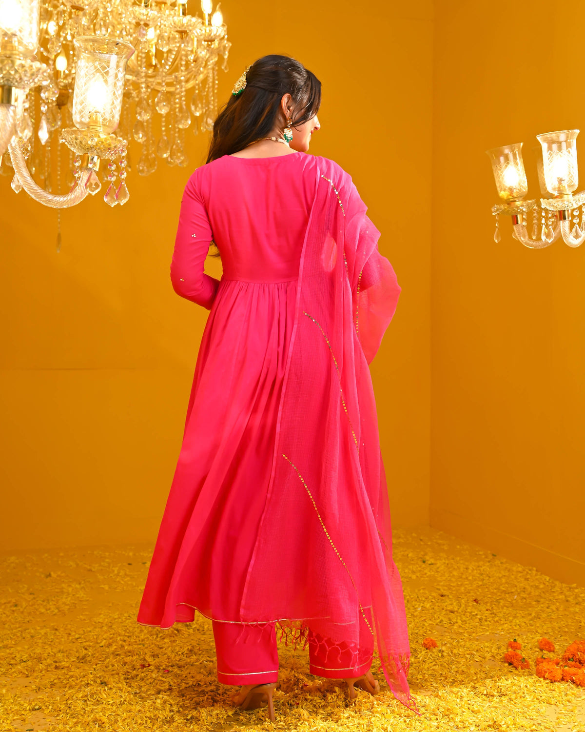 Utsav Esha Cotton Suit Set