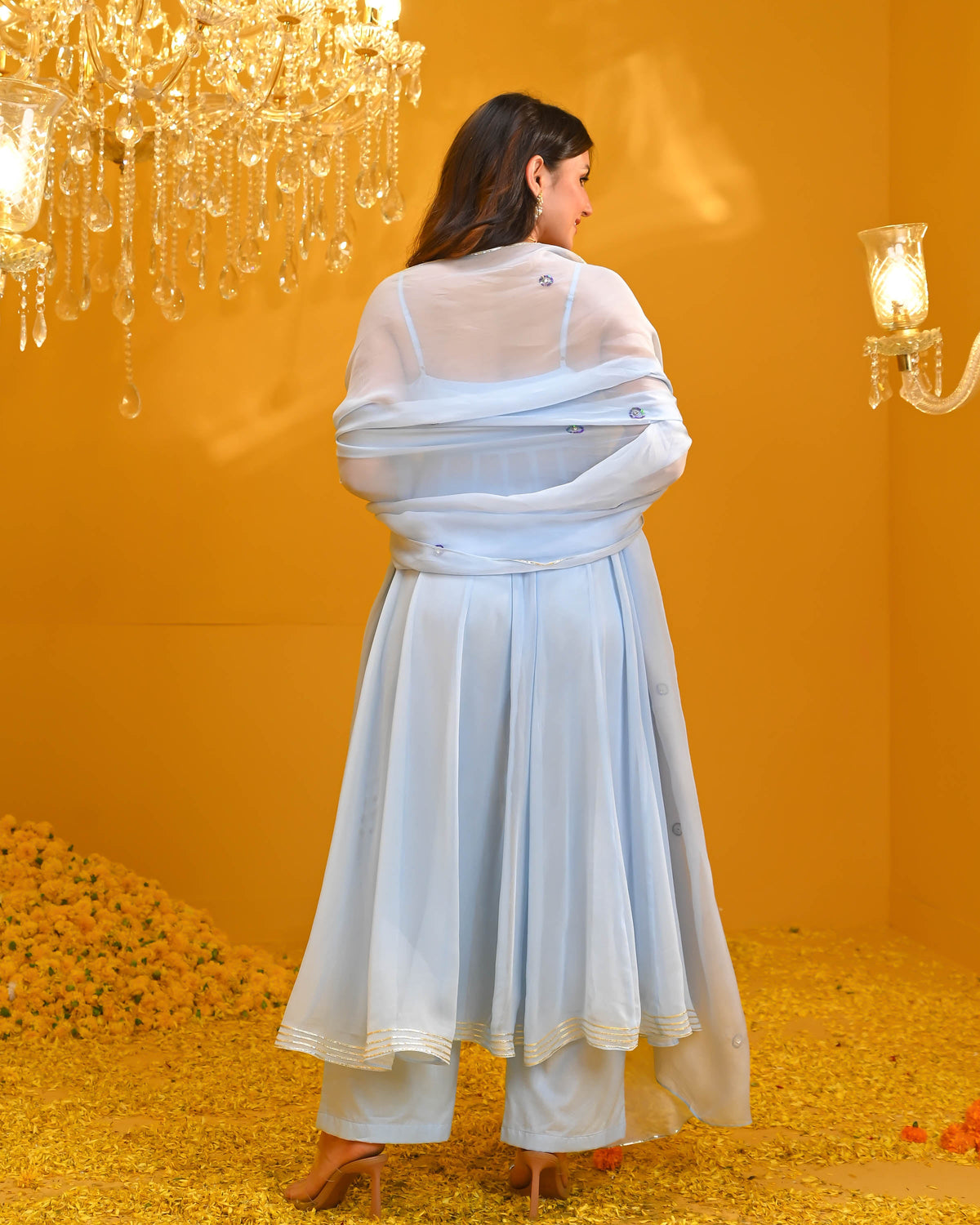 Utsav Nayantara Georgette Suit Set