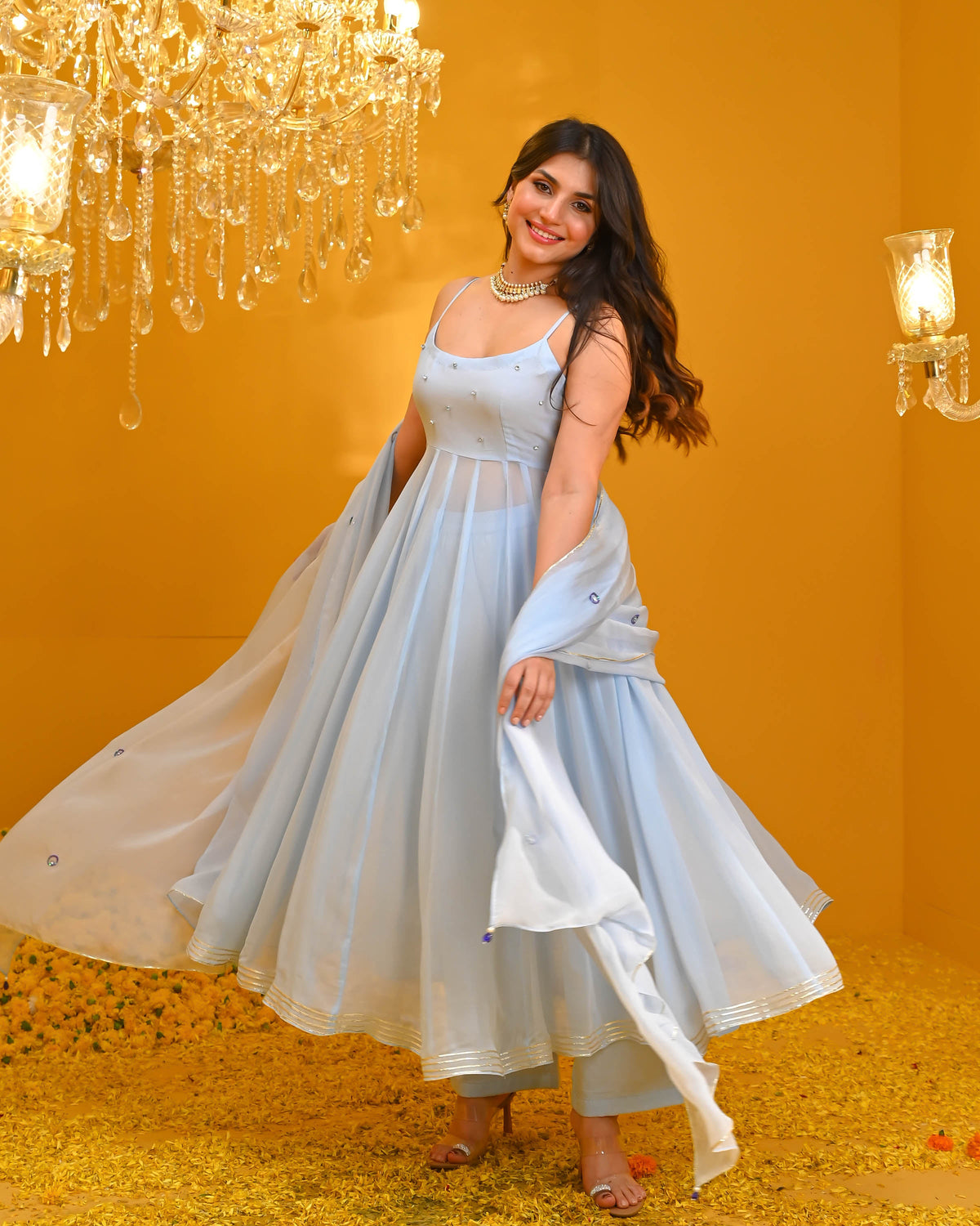 Utsav Nayantara Georgette Suit Set