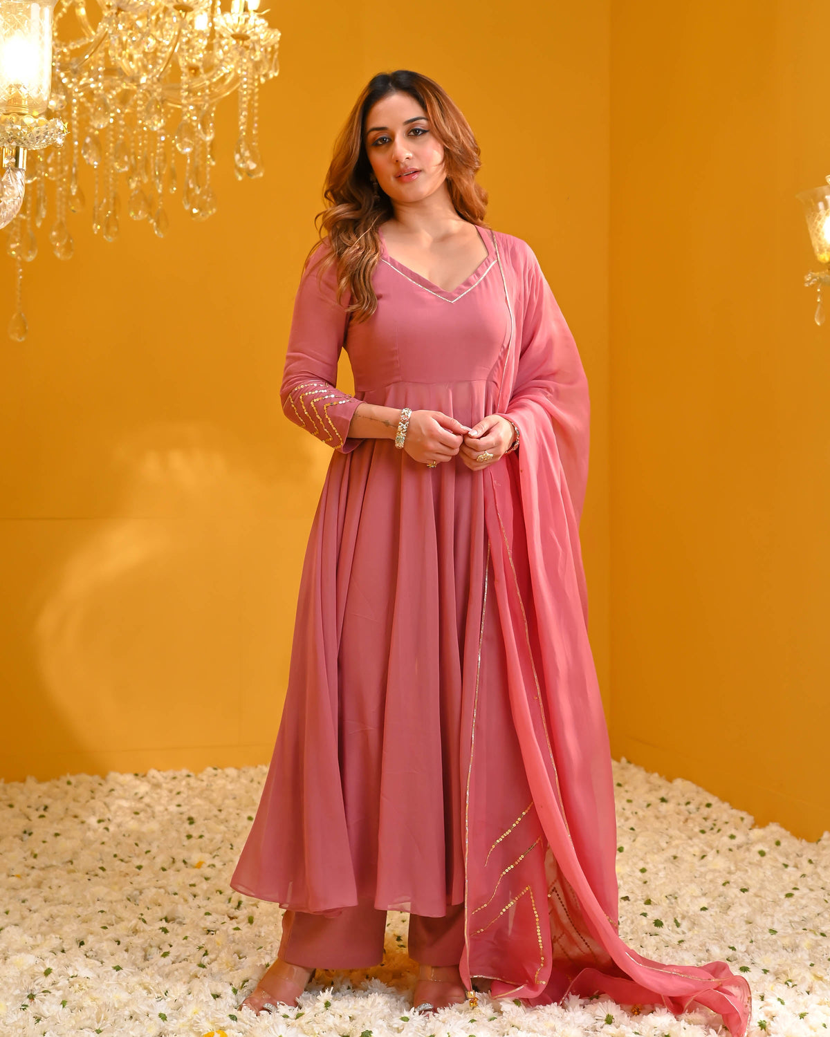 Utsav Ojasvi Georgette Suit Set