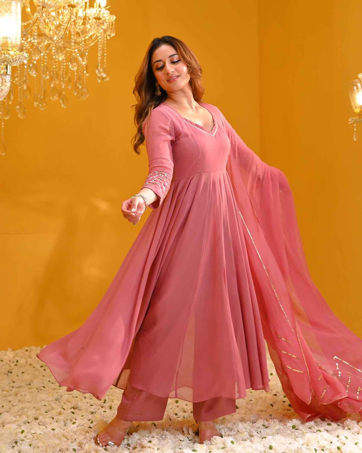 Utsav Ojasvi Georgette Suit Set