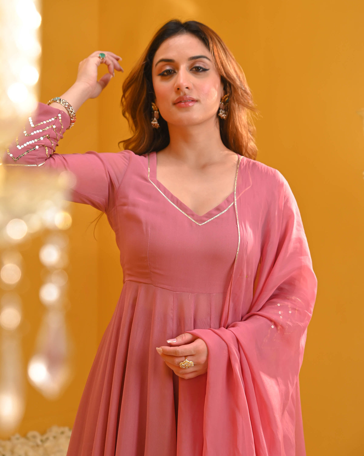 Utsav Ojasvi Georgette Suit Set