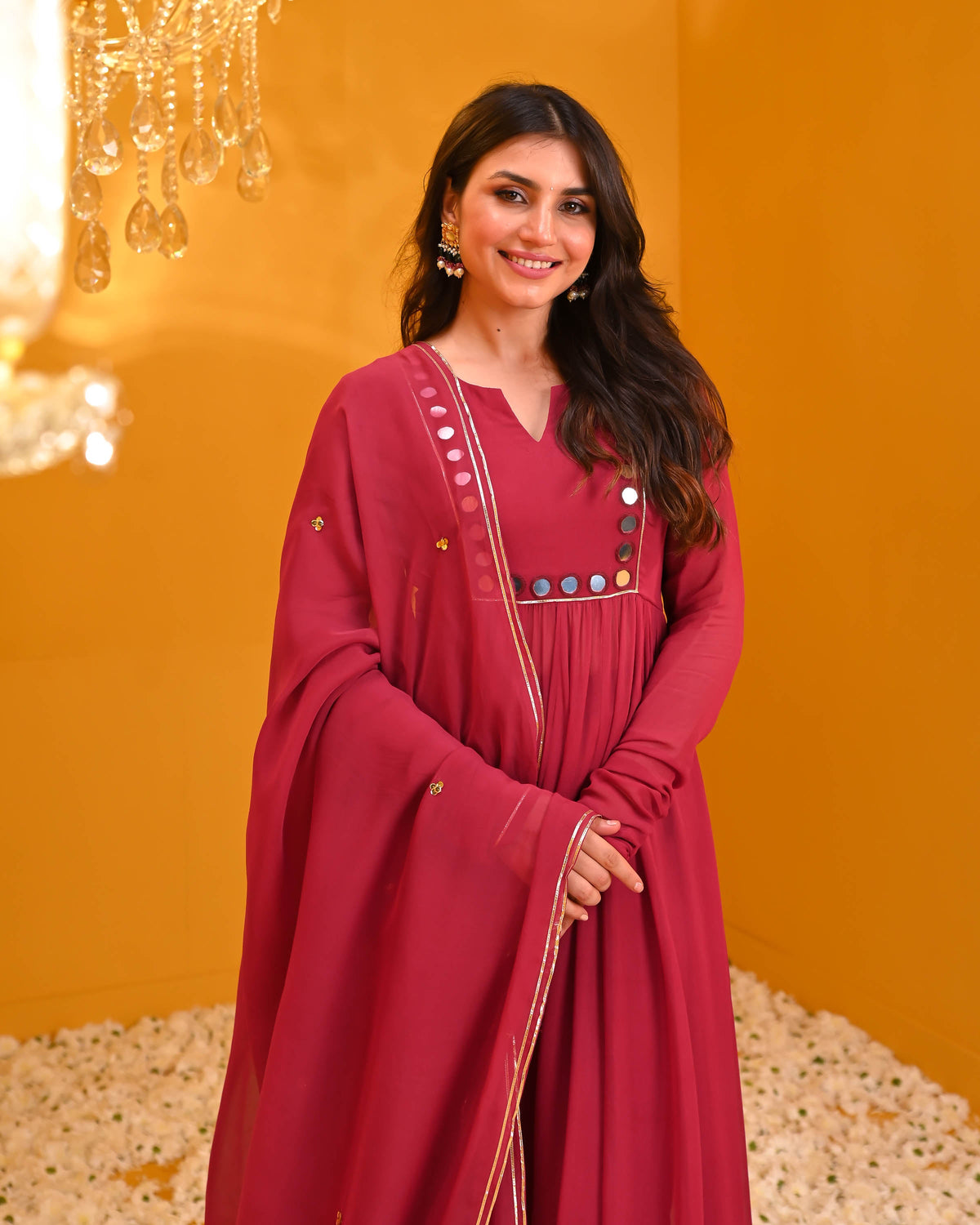 Utsav Vedika Georgette Suit Set