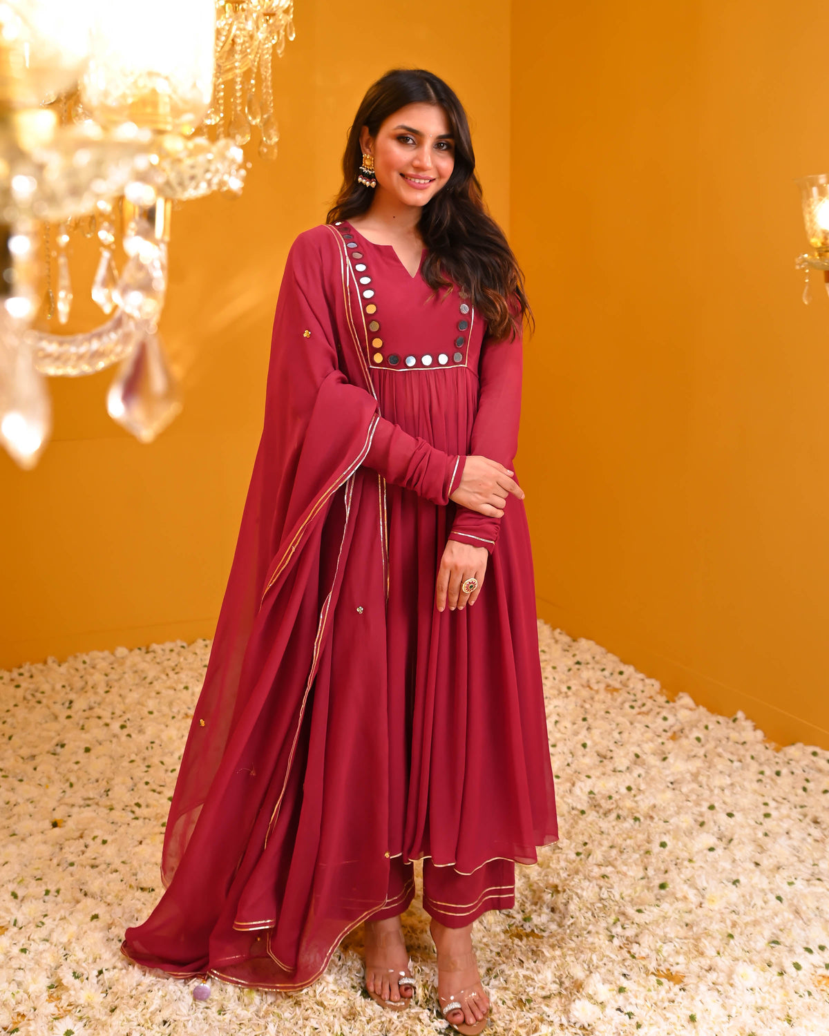 Utsav Vedika Georgette Suit Set