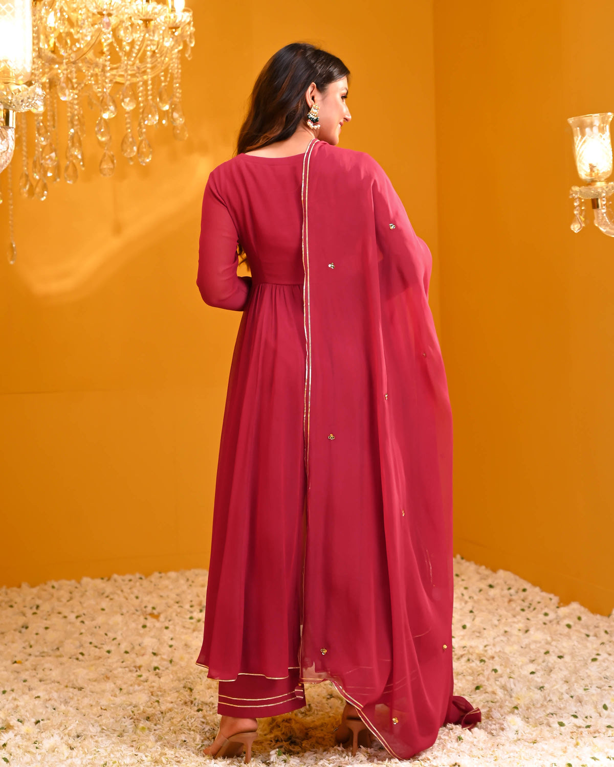 Utsav Vedika Georgette Suit Set