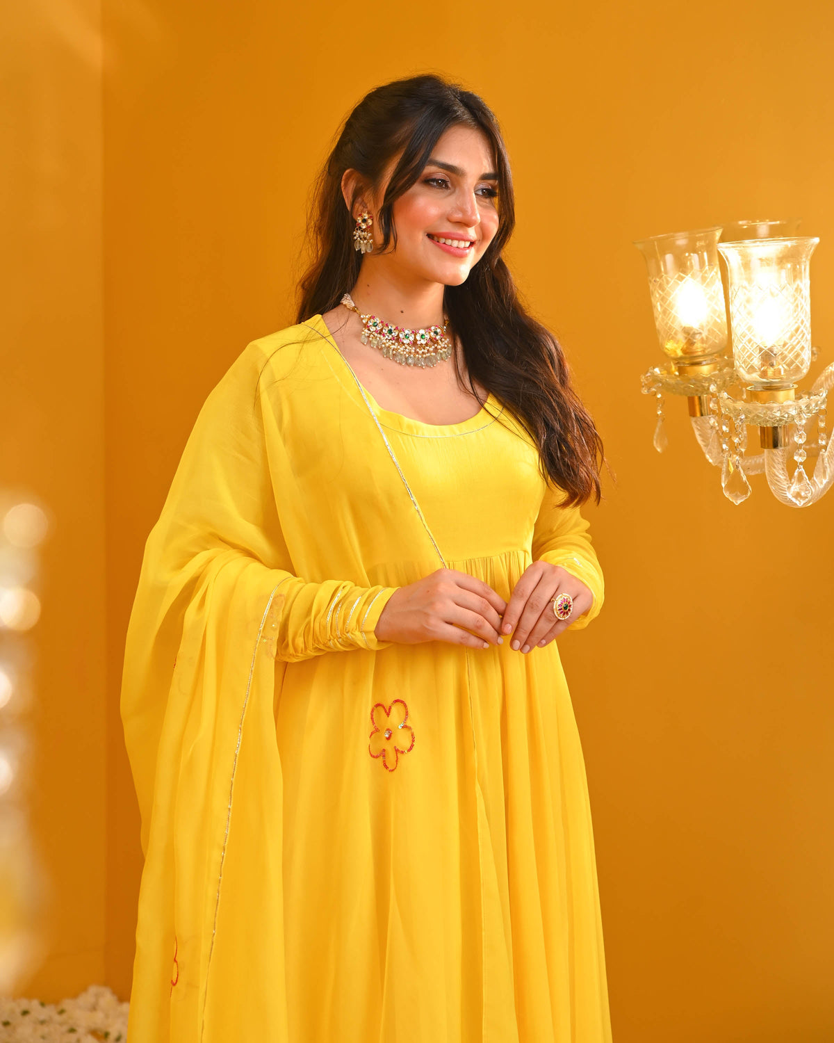Utsav Gauri Georgette Suit Set