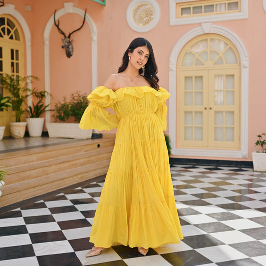 Utsav Tropical Tango Cotton Dress