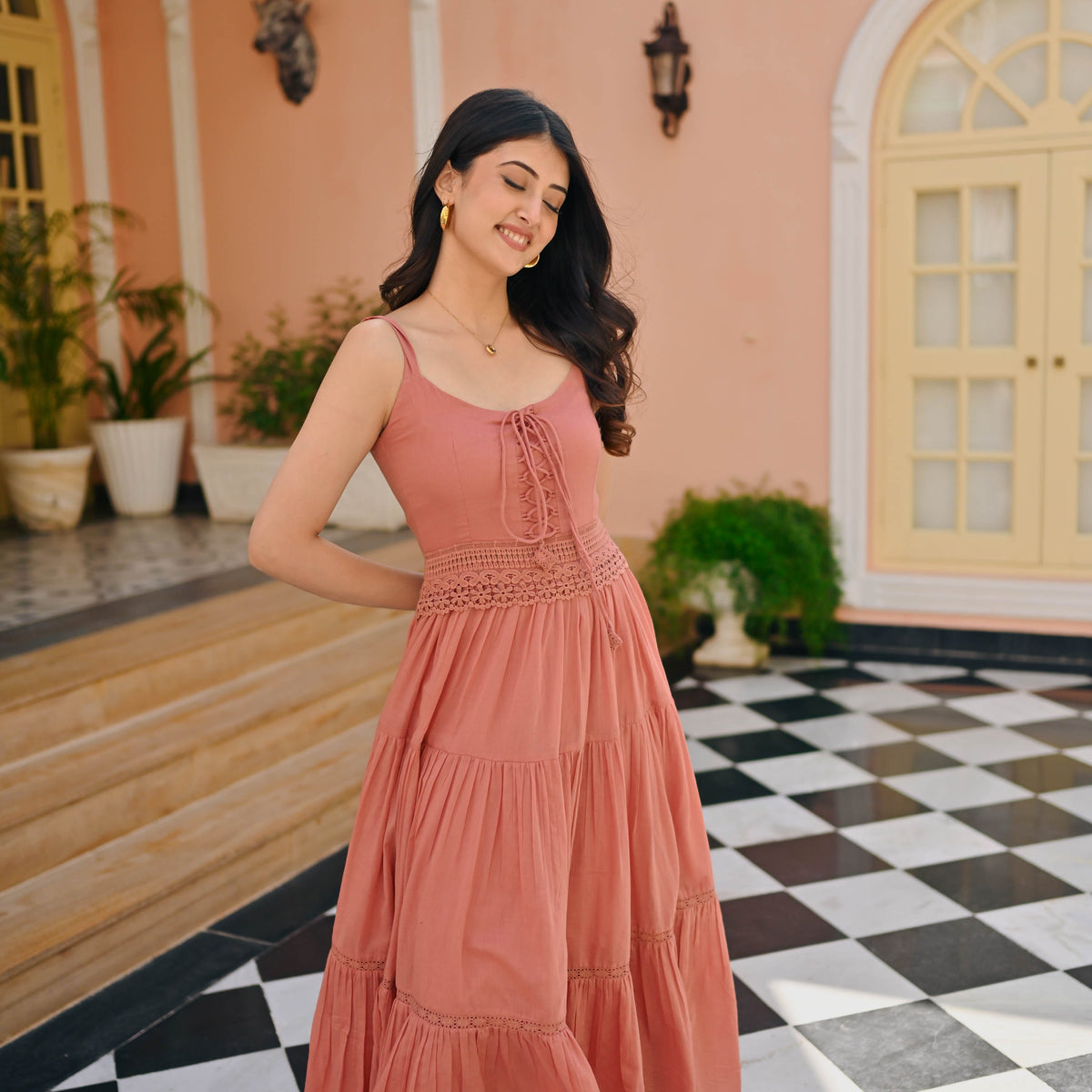 Utsav Beauty Cotton Dress