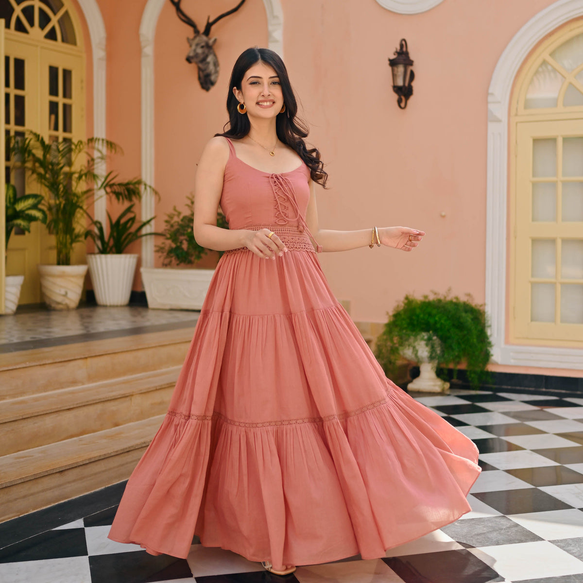 Utsav Beauty Cotton Dress