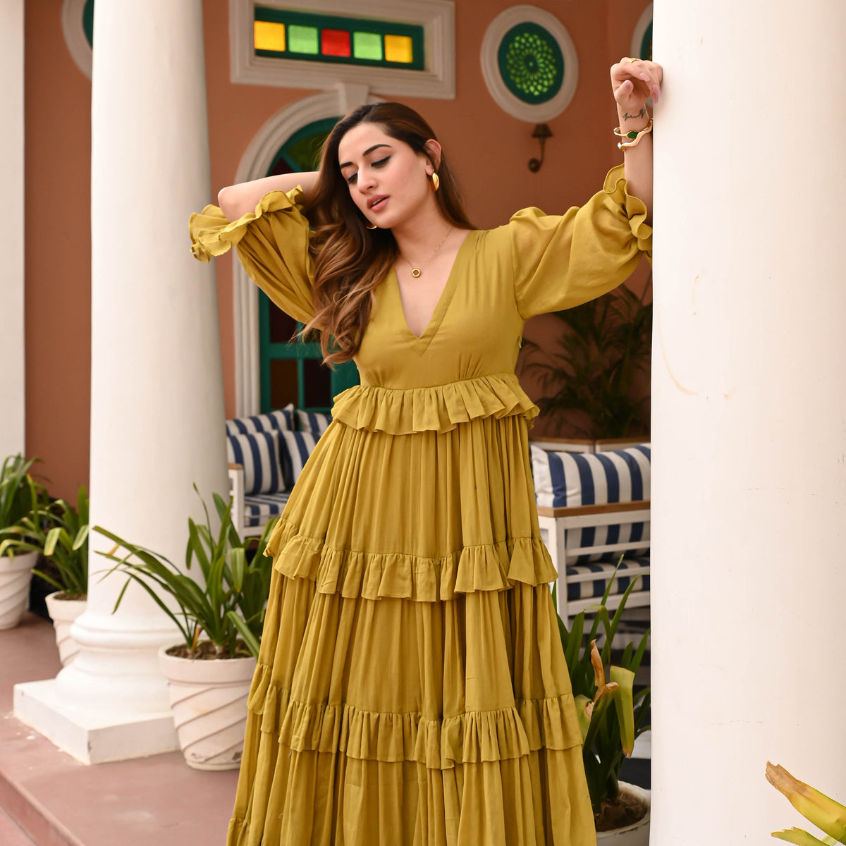Utsav Bella Blossom Cotton Dress