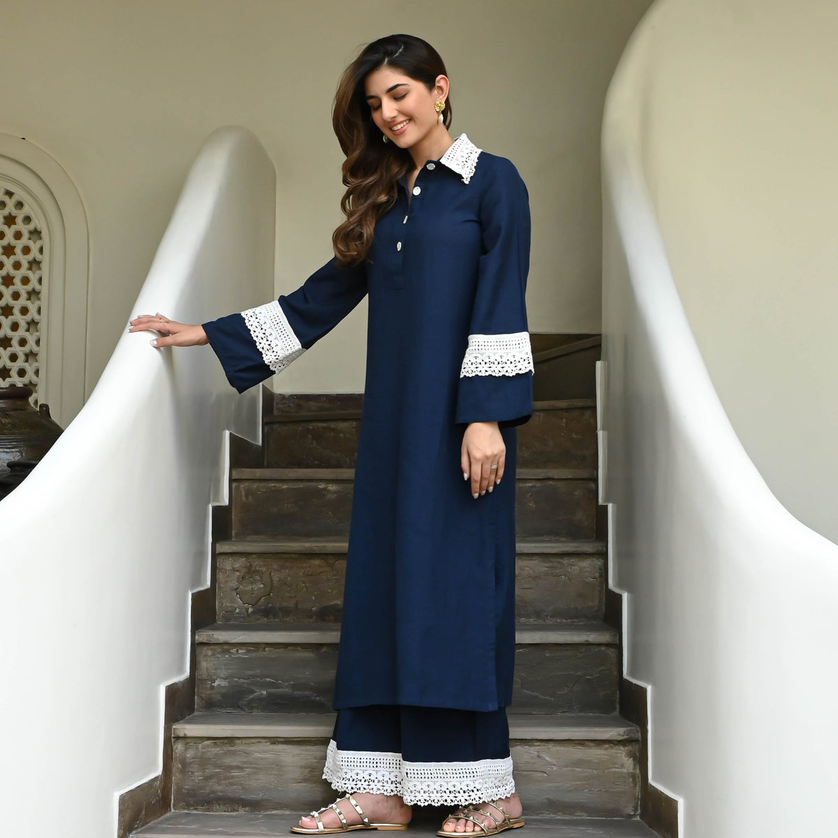 Utsav Cotton Meadow Coord Set