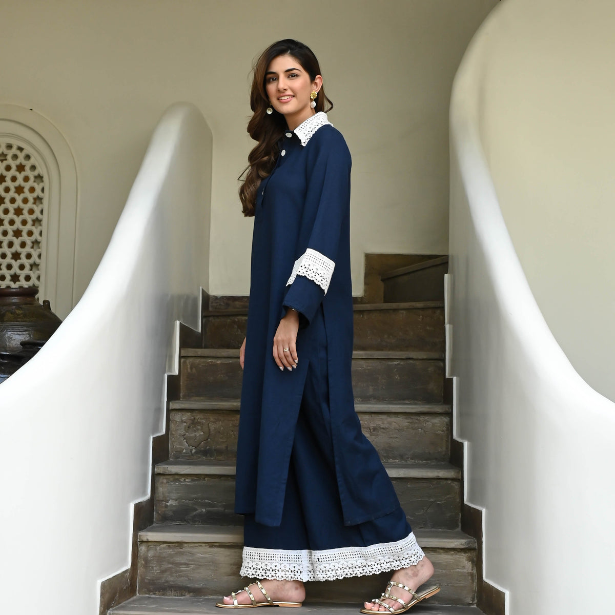 Utsav Cotton Meadow Coord Set