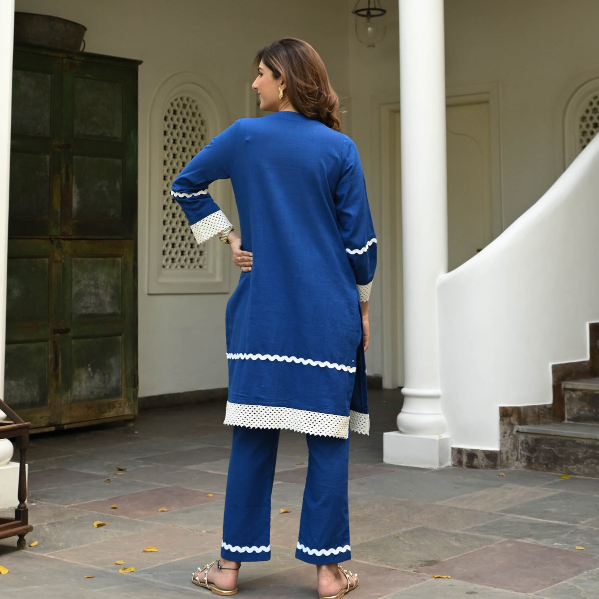 Utsav Cotton Enchant Kurta Set