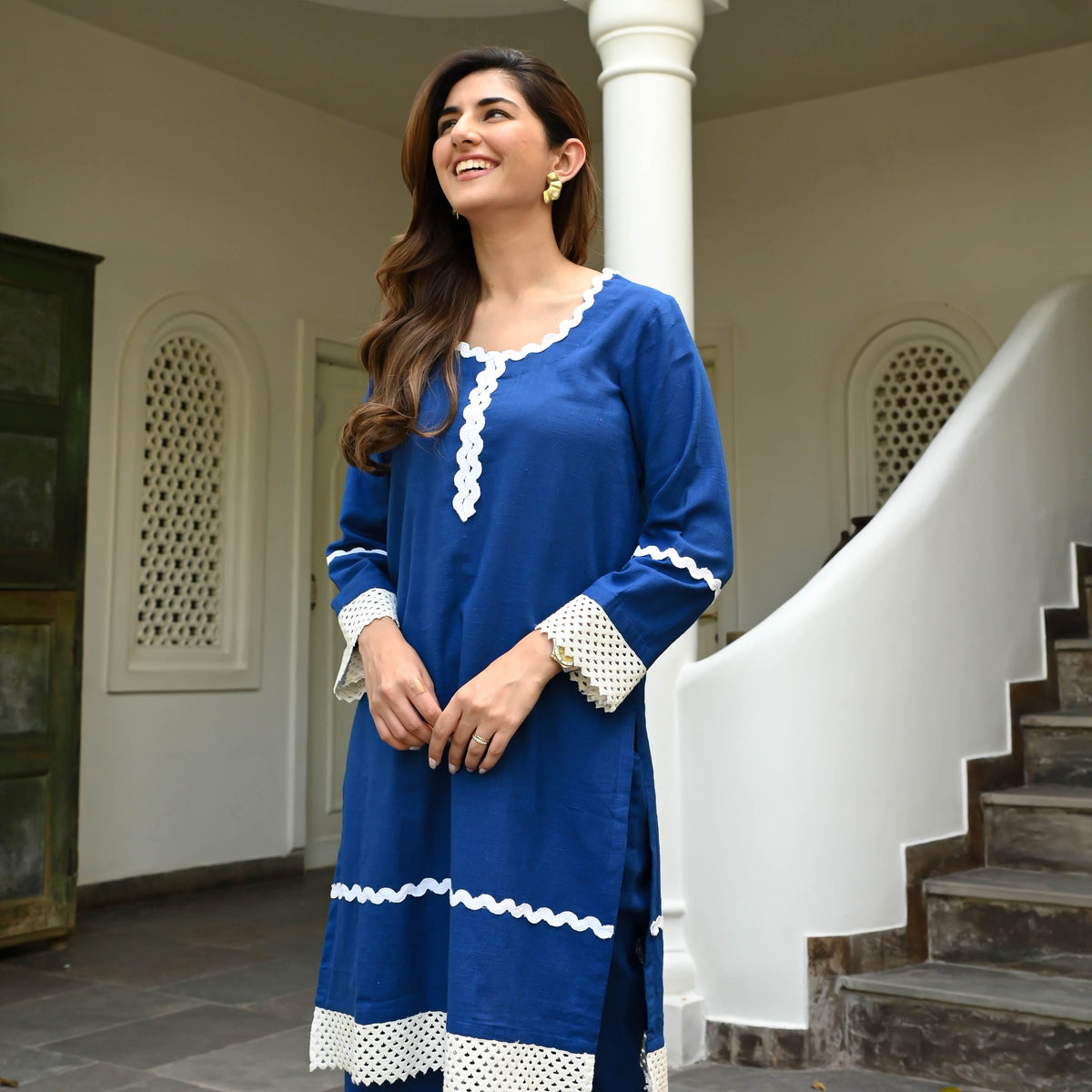 Utsav Cotton Enchant Kurta Set