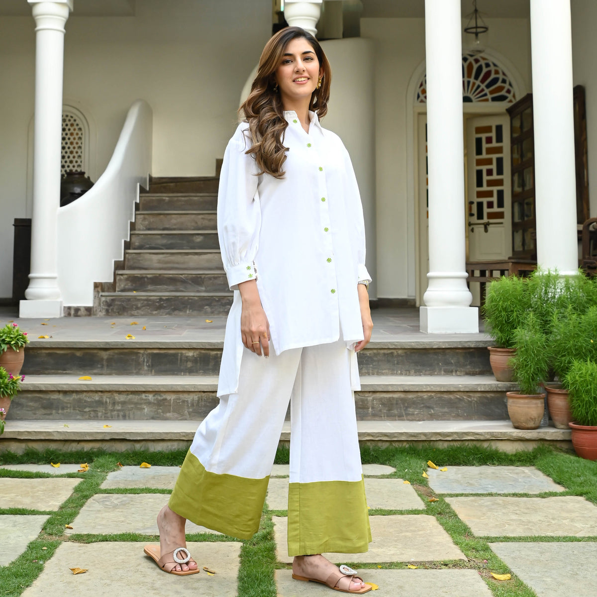 Utsav Cotton Petals Coord Set