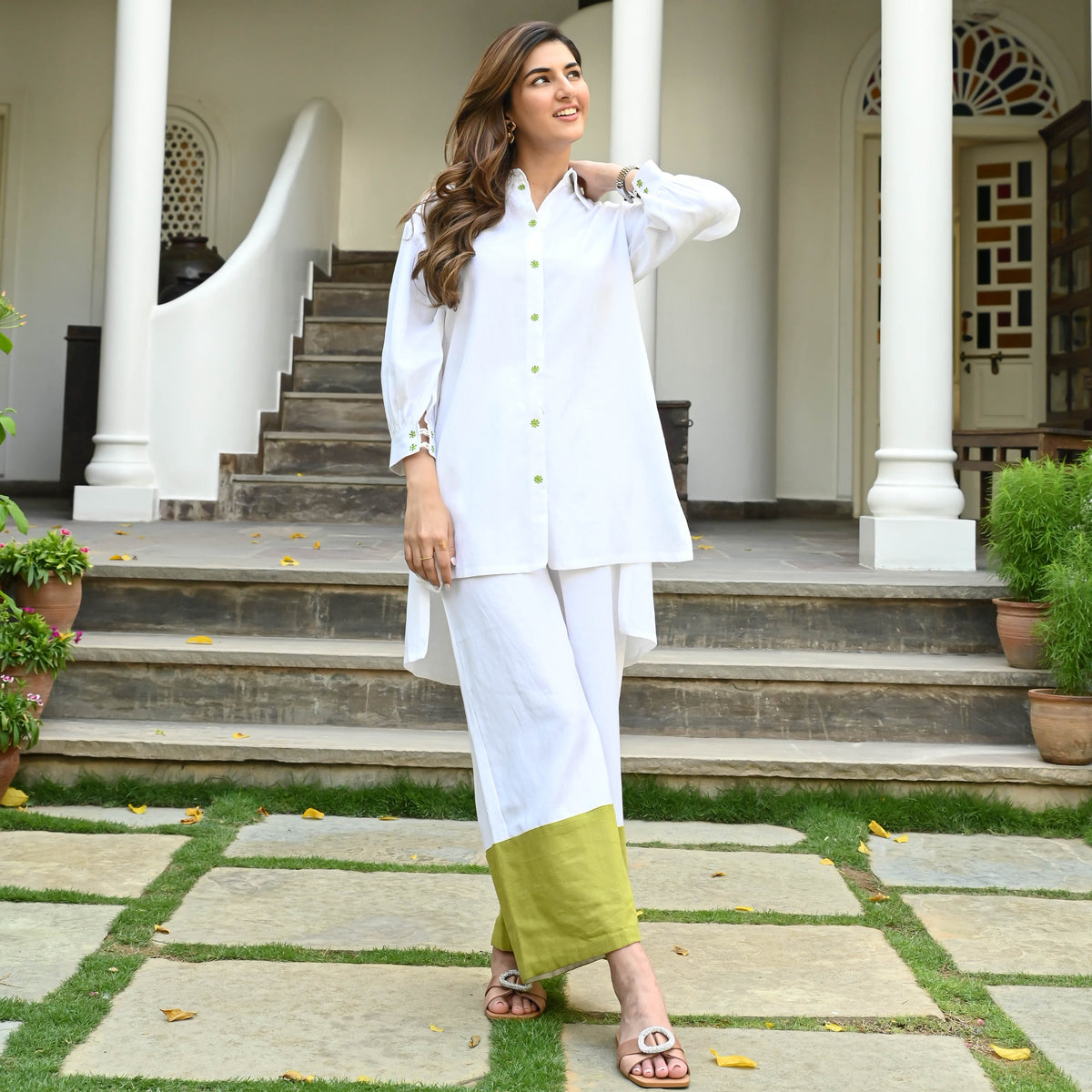 Utsav Cotton Petals Coord Set