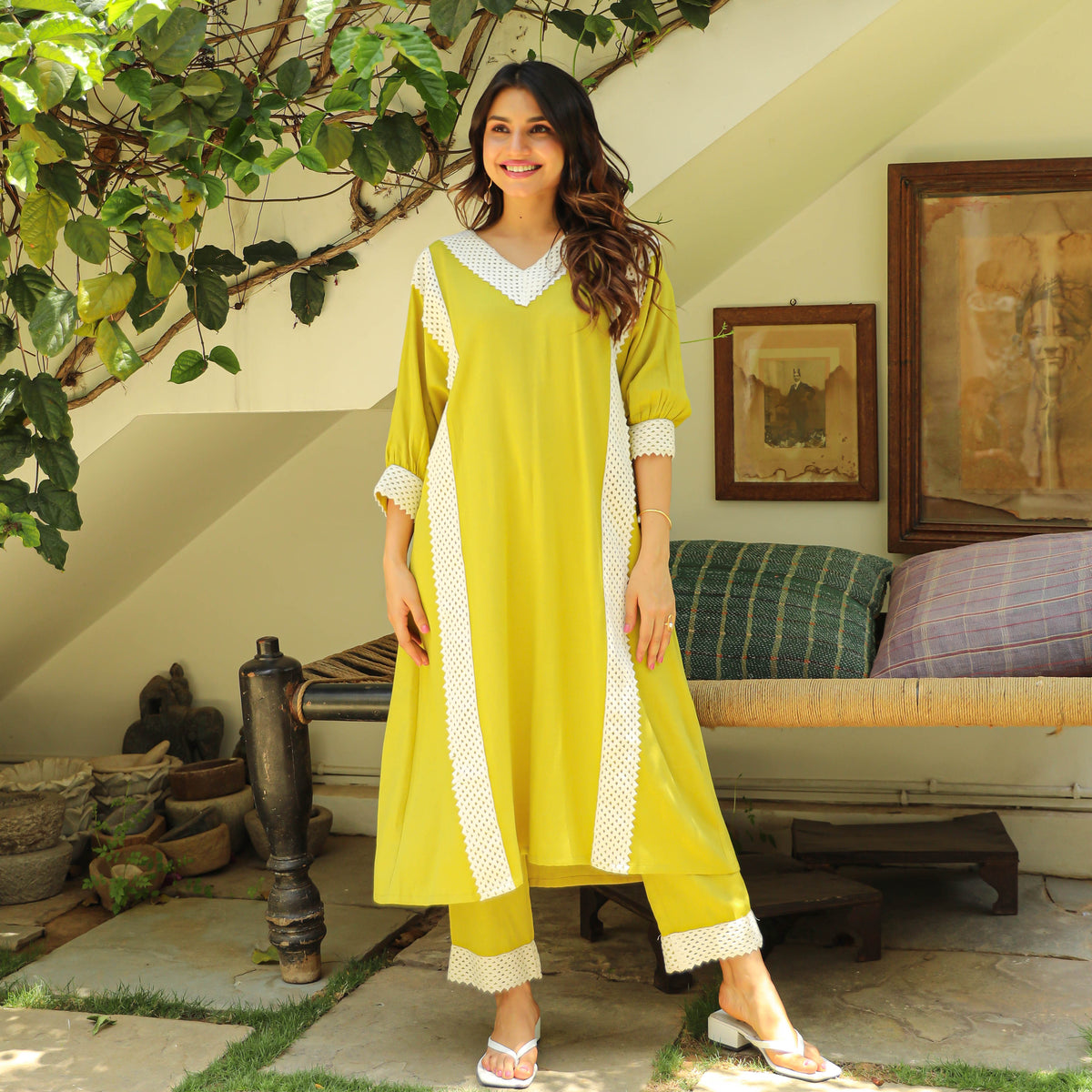 Utsav Cotton Tranquil Coord Set
