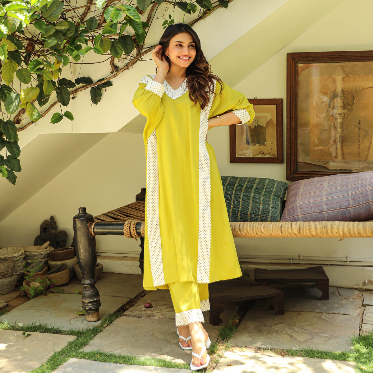 Utsav Cotton Tranquil Coord Set