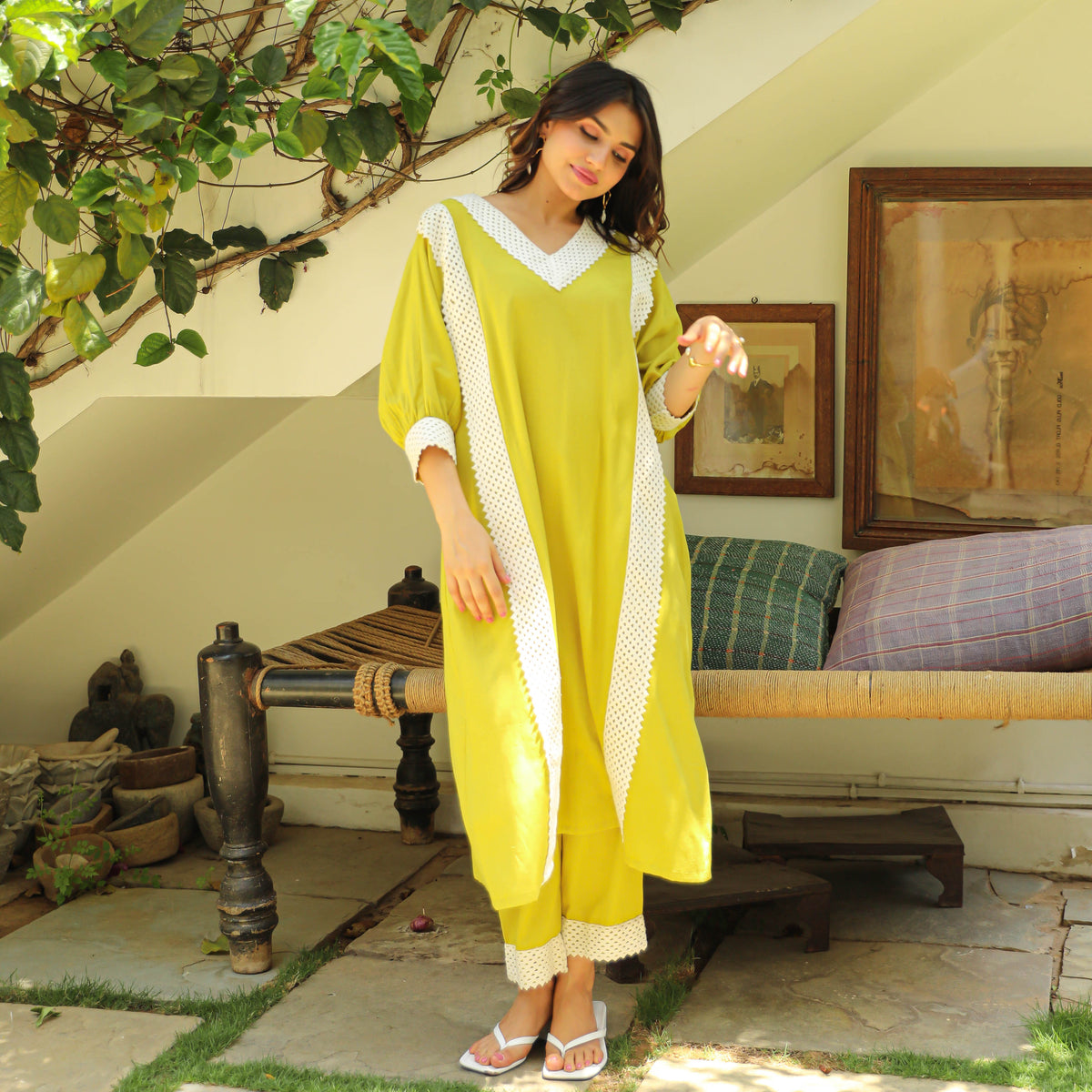 Utsav Cotton Tranquil Coord Set